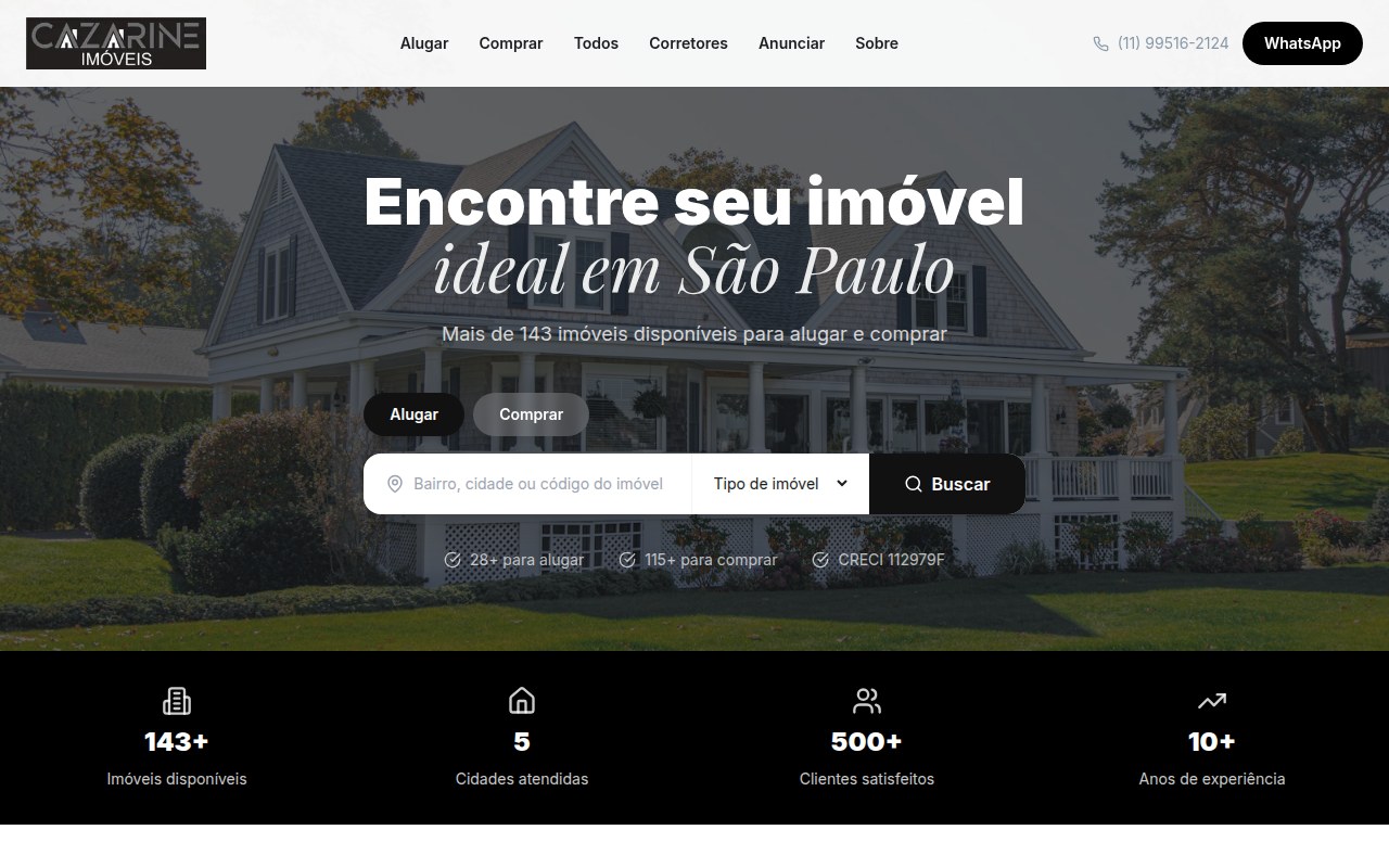 Sistema Caza Imóveis